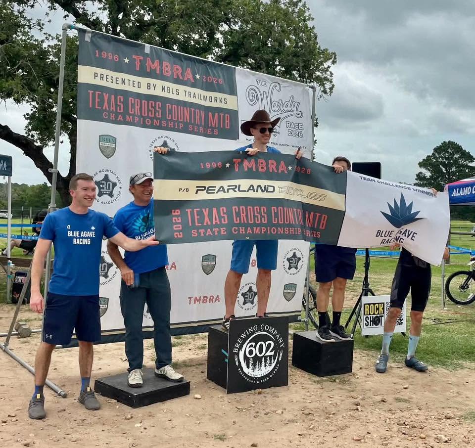 Blue Agave Racing celebrates ten years as 2026 TMBRA State Champions on the podium